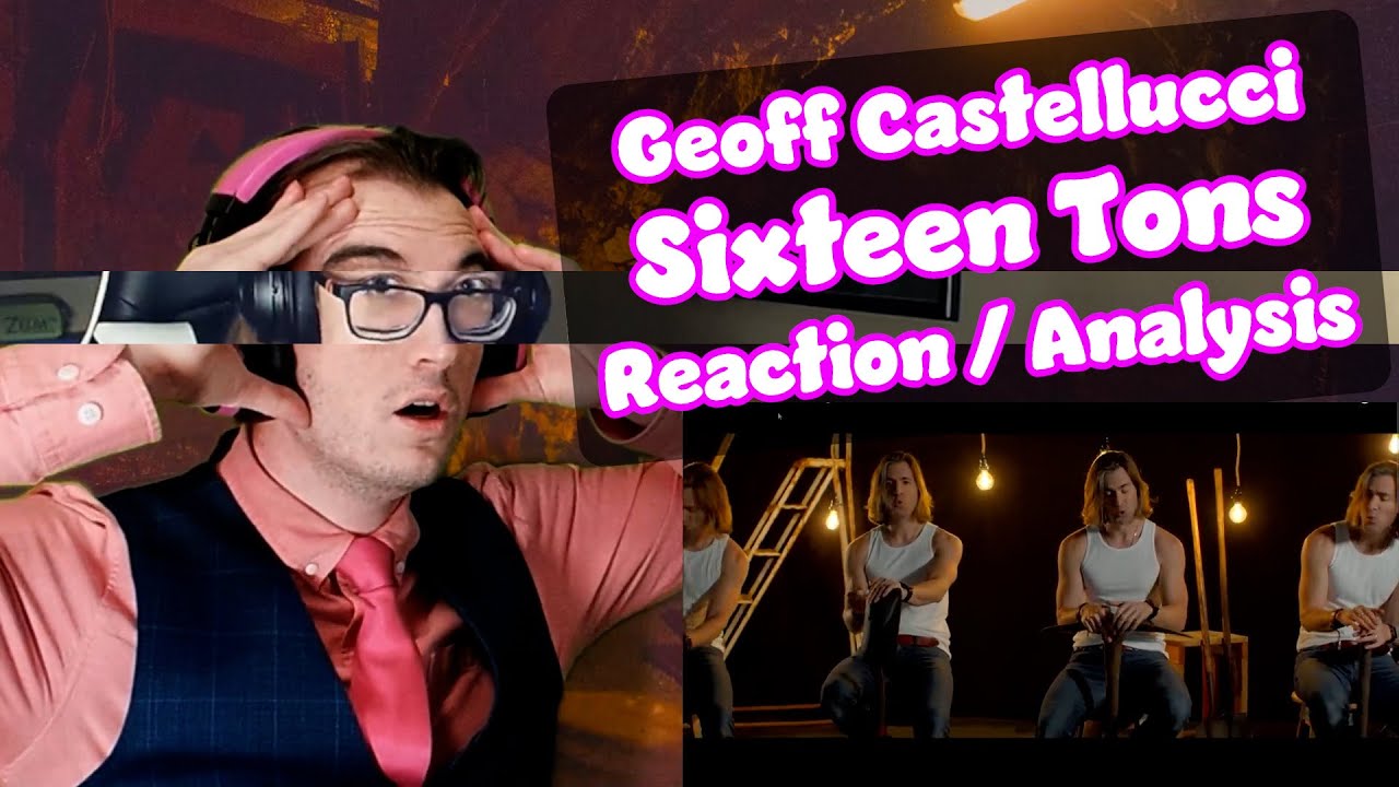 a phenoMenAl baSs perfOrmaNce!! | Sixteen Tons - Geoff Castellucci | Acapella Reaction/Analysis