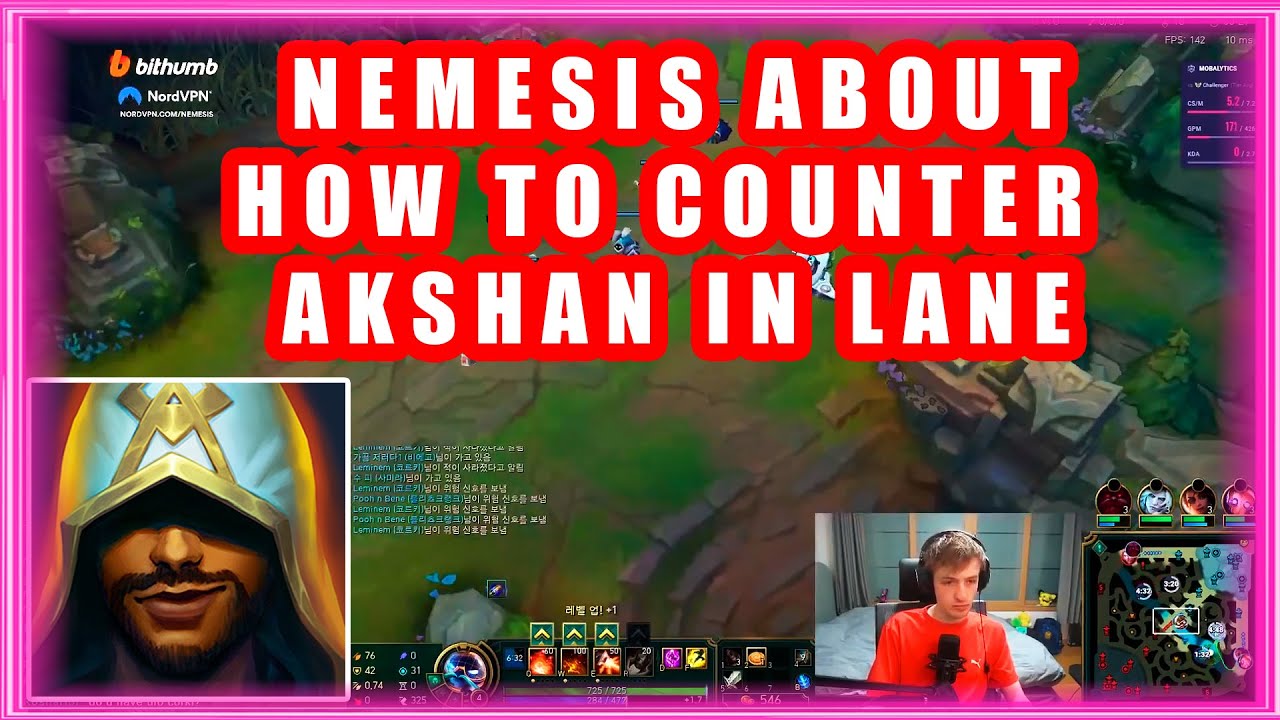 Nemesis Talks How To Counter Akshan in Lane 🤔