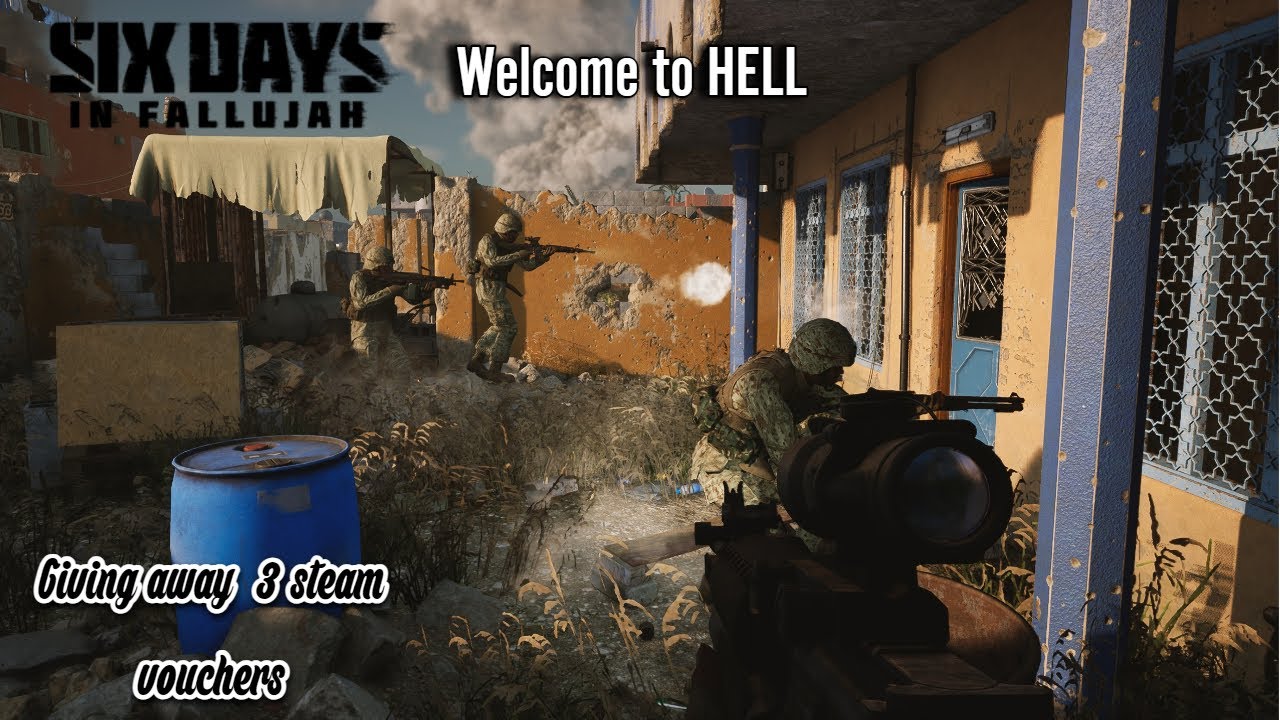 WE DID THE IMPOSSIBLE IN Six Days In Fallujah!!! Steam Giveaway