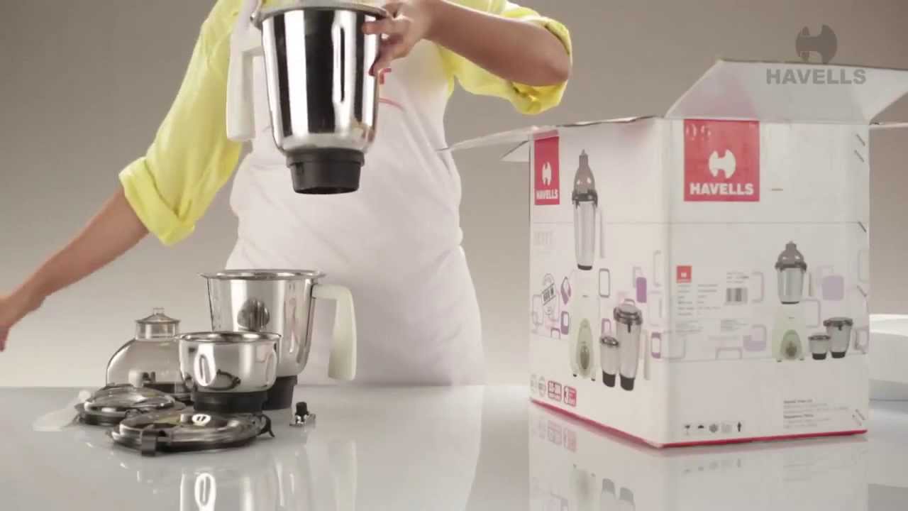 Havells Sprint Mixer Grinder Demo