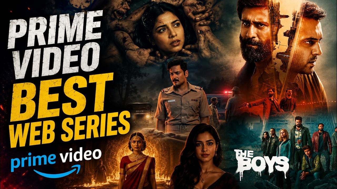 Top 5 New Web Series Released on Prime Video India 2026 (New & Best | Best Prime Video Web Series)