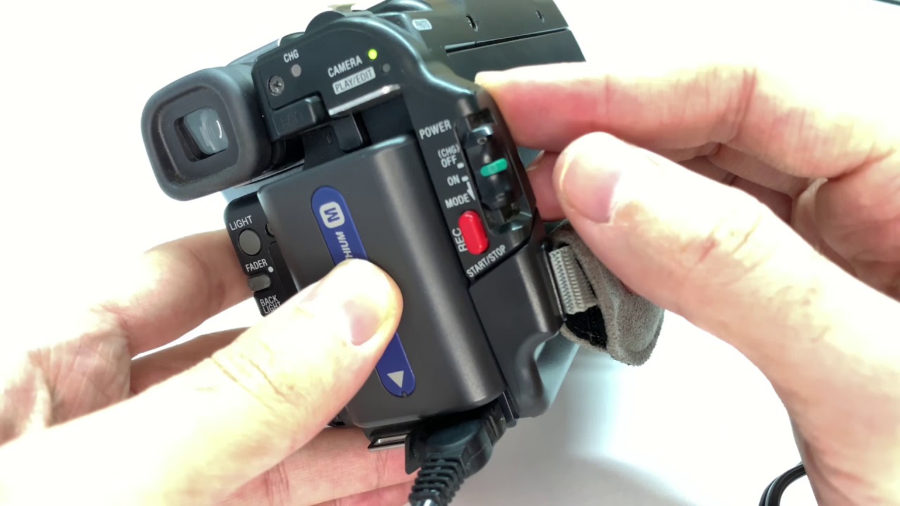 عرض اعدادات كاميرا سوني هاندي كام sony DCR-TR280 90