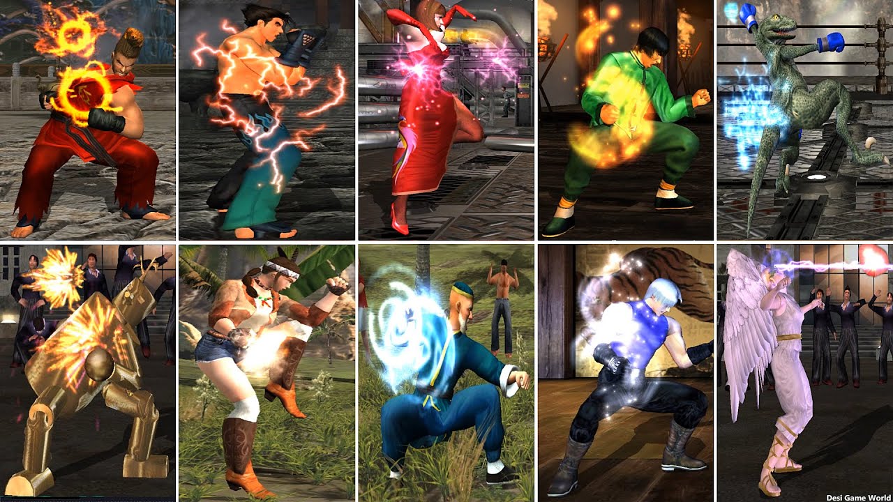 Tekken Tag Tournament HD - All Super + Unblockables 4K 60FPS