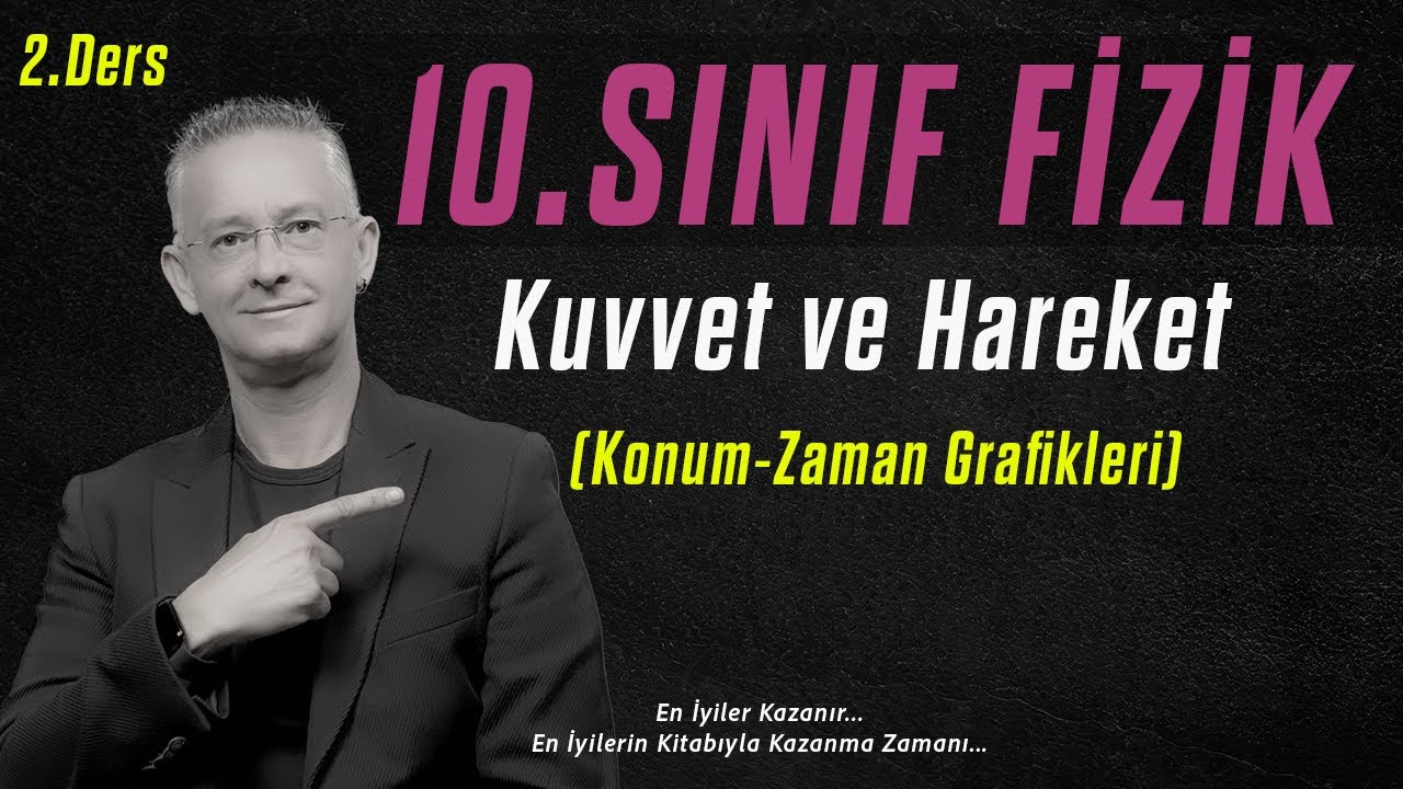 KUVVET VE HAREKET KONUM ZAMAN GRAFİKLERİ KONU ANLATIMI VE SORU ÇÖZÜMÜ| 10.SINIF FİZİK KONU ANLATIMI