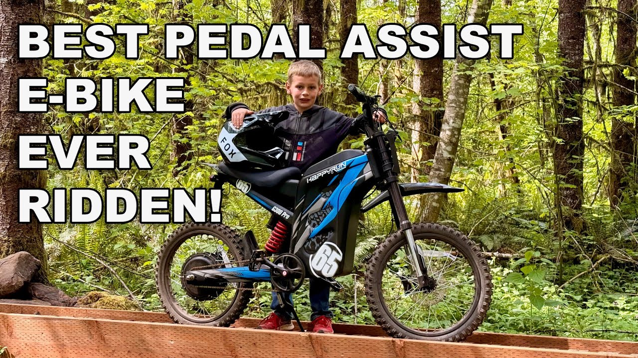 HappyRun G300 Pro--Best Pedal Assist E-BIKE Ever Ridden!