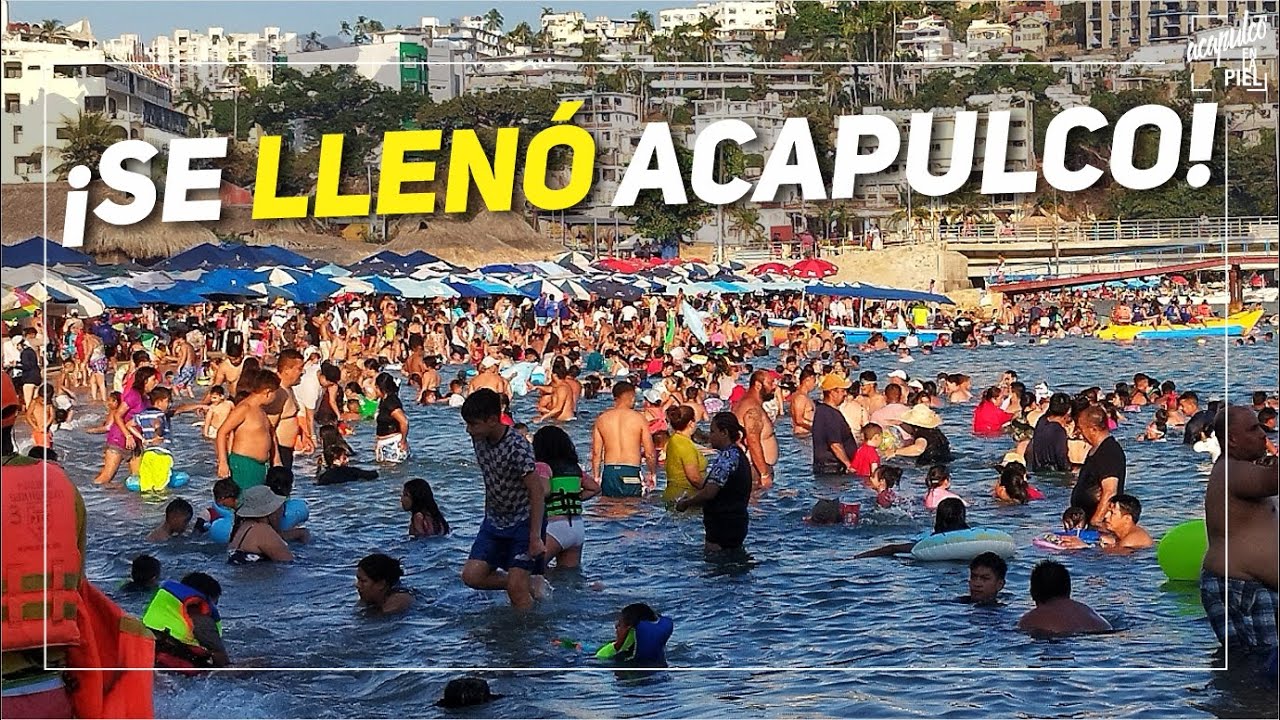 ¡ASÍ INICIA EL AÑO NUEVO 2025 ACAPULCO! Checa las playas CALETA Y CALETILLA