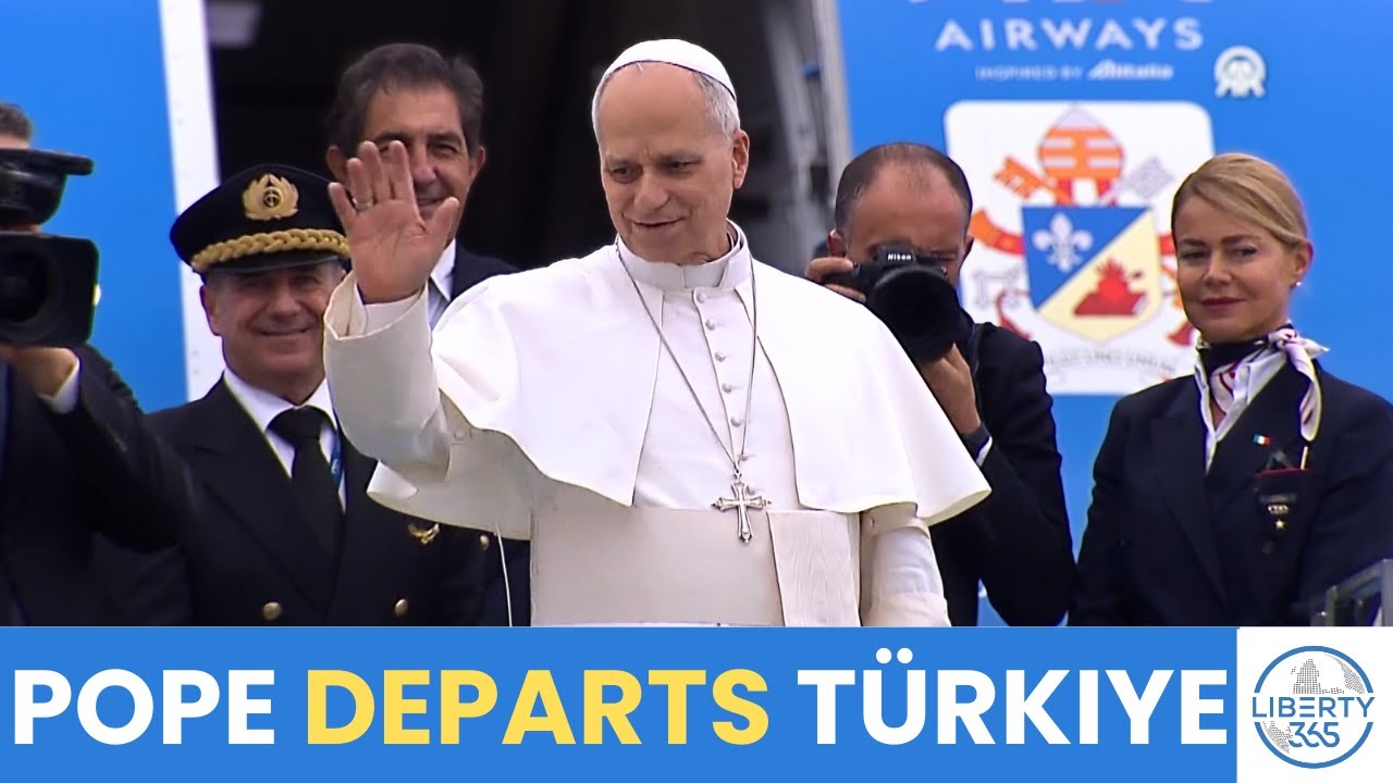 Istanbul Farewell as Pope Leo XIV Heads to Lebanon Amid Rising Tensions