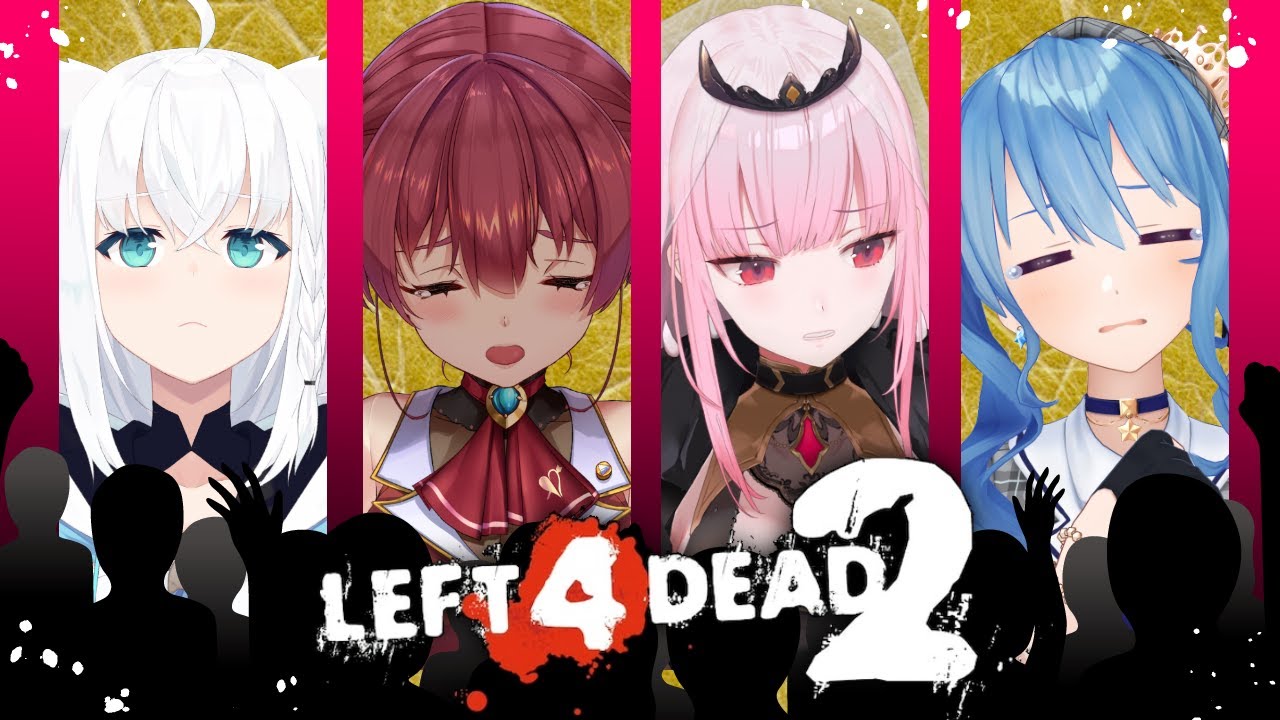 【#HOLO4D2】※こんな弱々しそうな顔をしてますが戦闘派です。【ホロライブ/白上フブキ】
