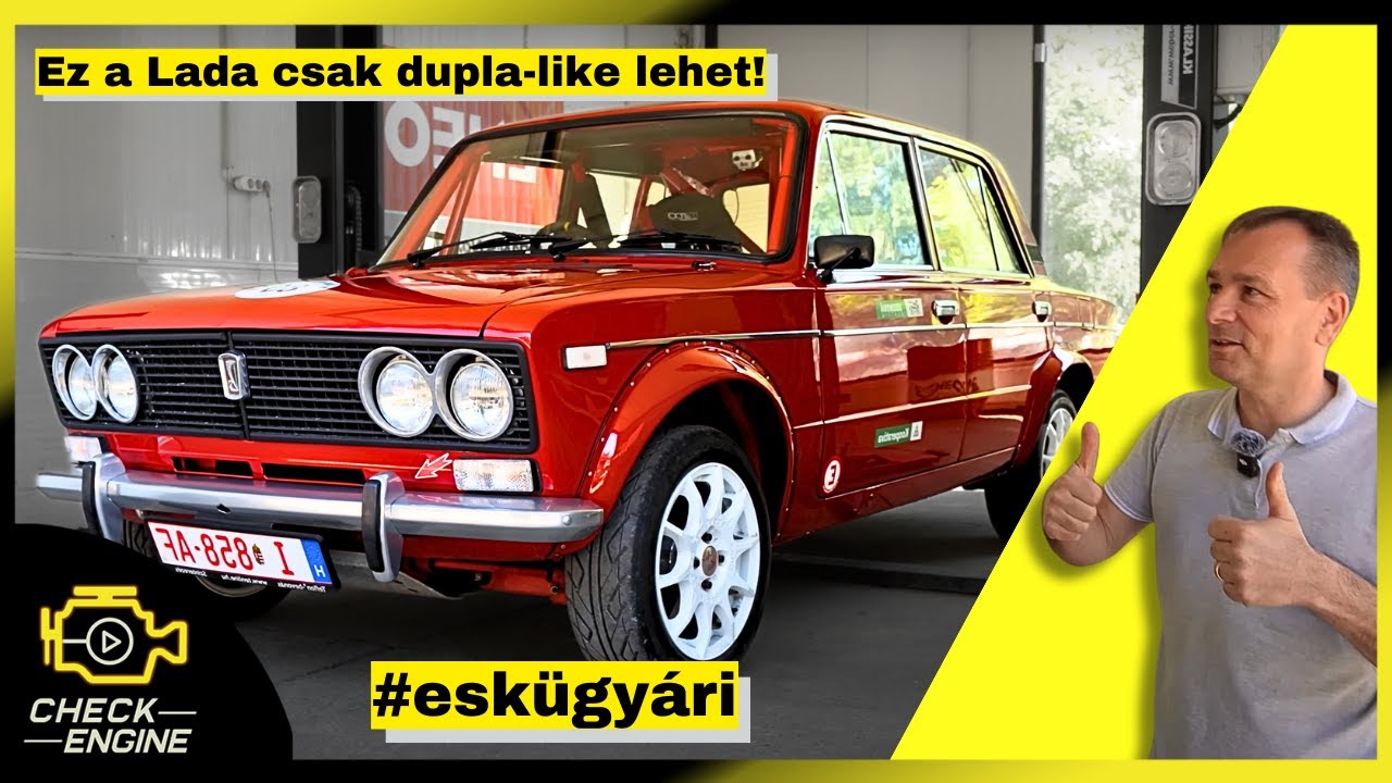#eskügyári: ilyen egy Lada, amikor MINDEN kiadja - Check Engine #eskügyári