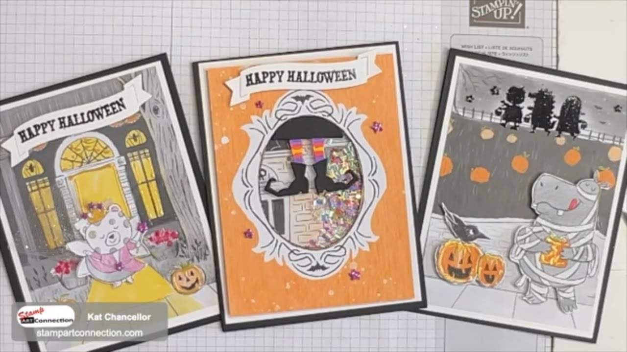 Halloween Magic: Spooky Sweet Halloween Shaker Card & more!