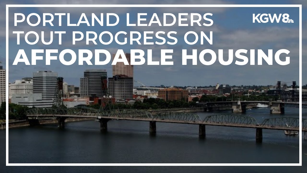 Portland leaders tout affordable housing progress