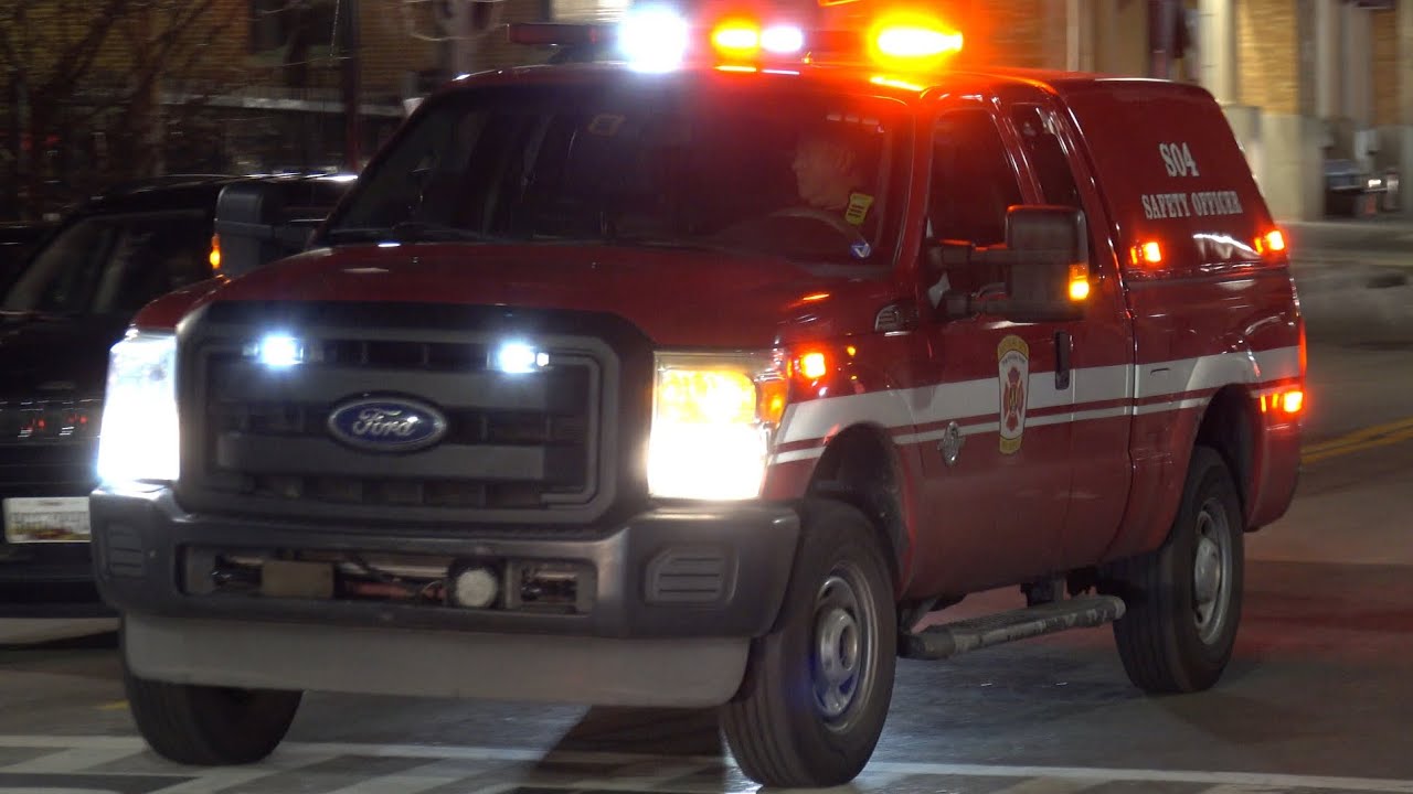 Baltimore City Fire Department Safety Officer 4 Responding 