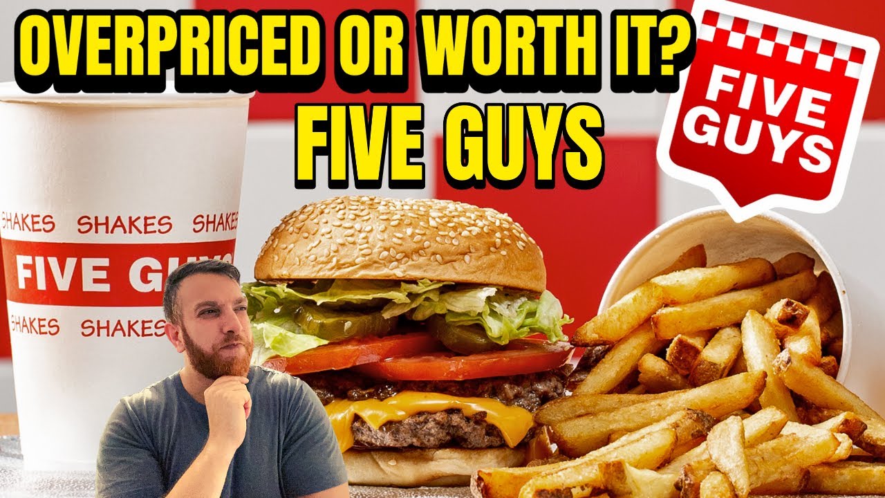 Is Five Guys A RIP OFF? All Style & No Substance? FIVE GUYS Review