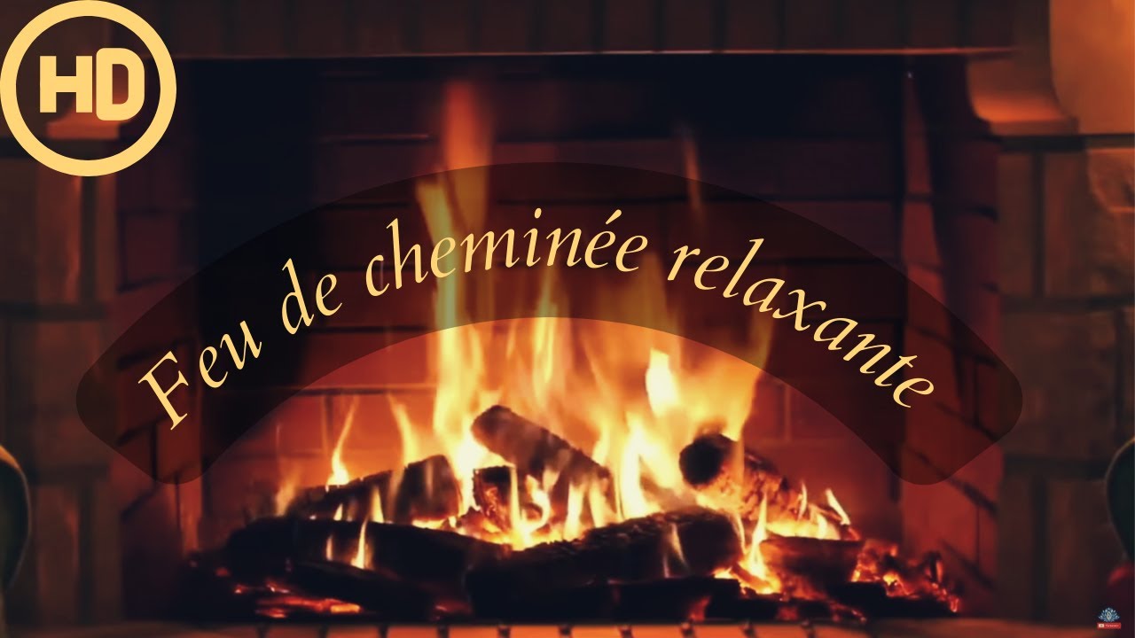 Feu de cheminée relaxante asmr