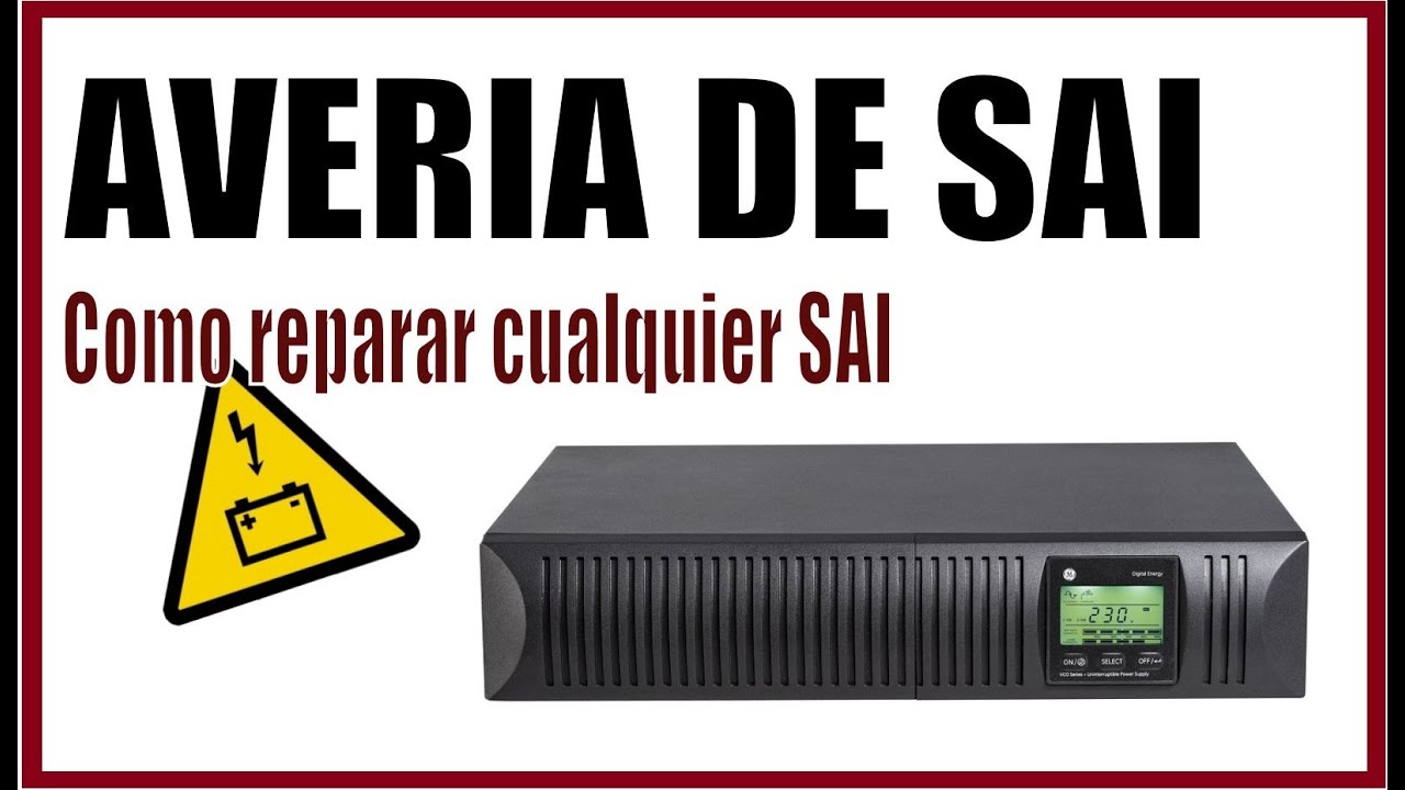 🔋Reparamos un SAI de 600€ 🤩