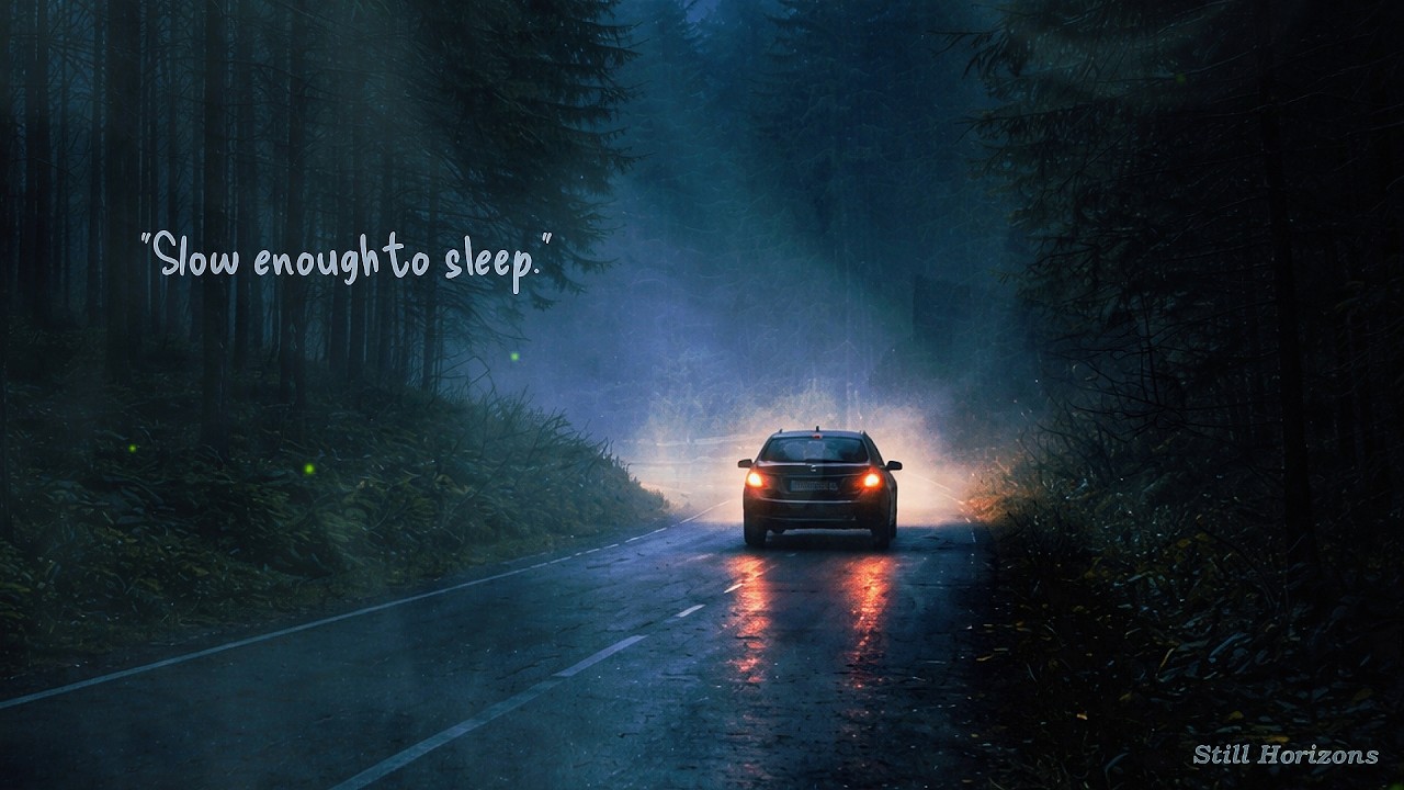 Sleep Music for the Weary: Bleak Piano & Haunting Guitar (Black Screen)