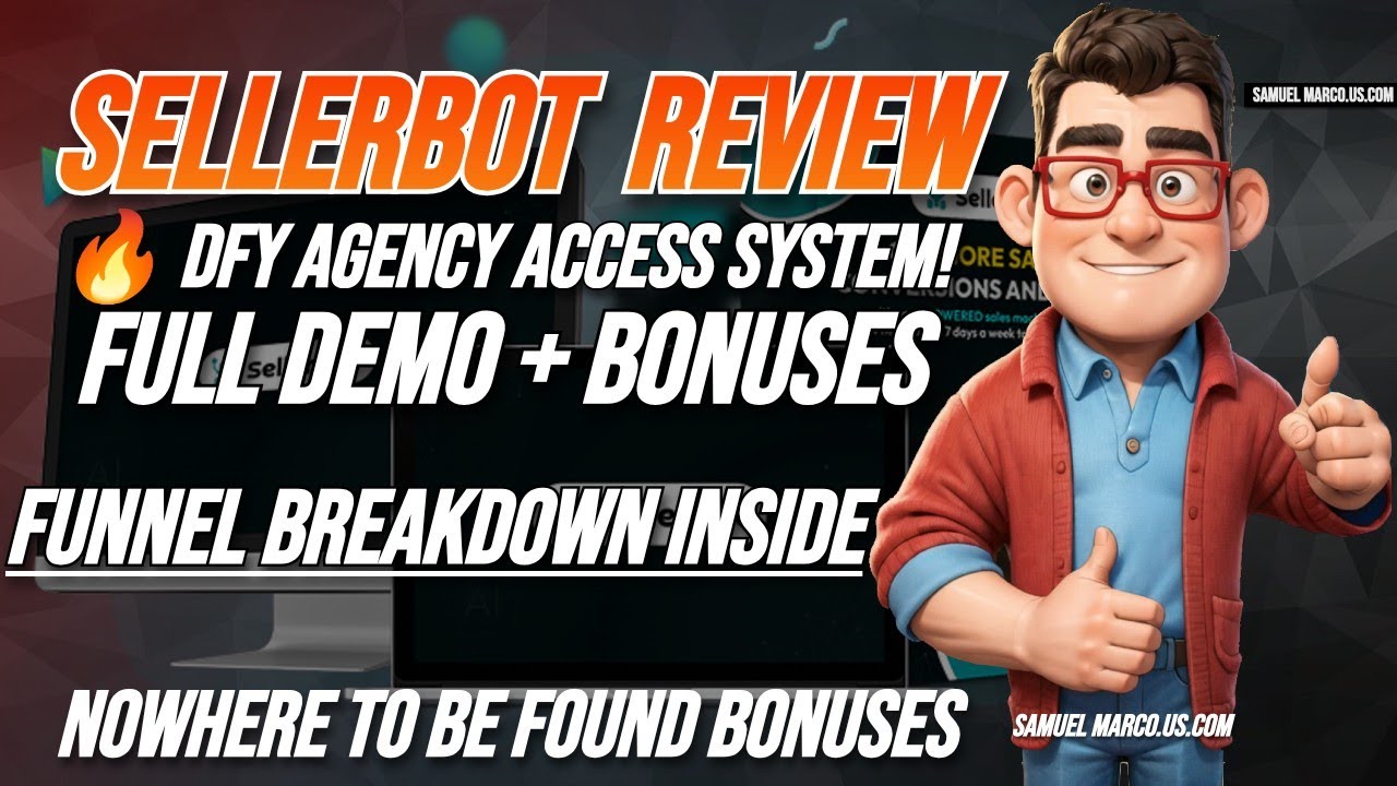 SellerBot Review: CREATE & SELL BOTS! 🔴 Seller Bots Review + DEMO + OTO + BONUS 🔴  SELLERBOT Review