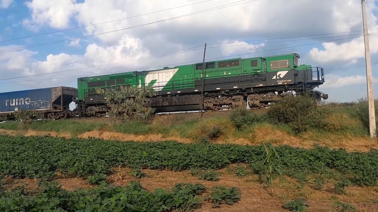 LOCOTROL de ES43BBi da Rumo, no trem carregado pesado 01/02/26