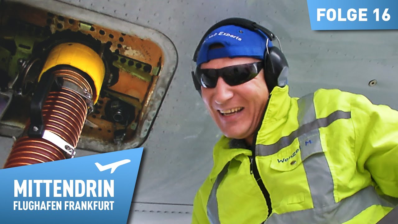 Fäkalien im Flieger - Der Mann fürs Grobe | Mittendrin - Flughafen Frankfurt (16)