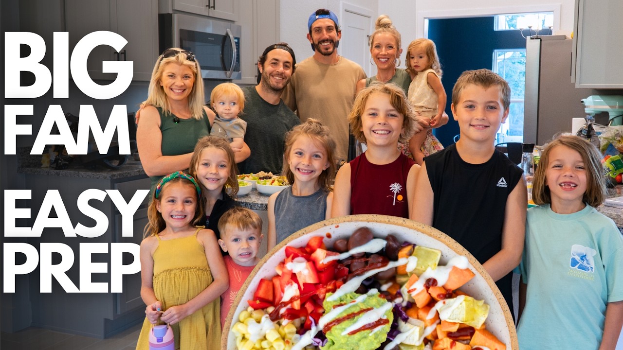 Costco Plant-Based Meal Prep for a Family of 8 (One Meal, 3 Ways)