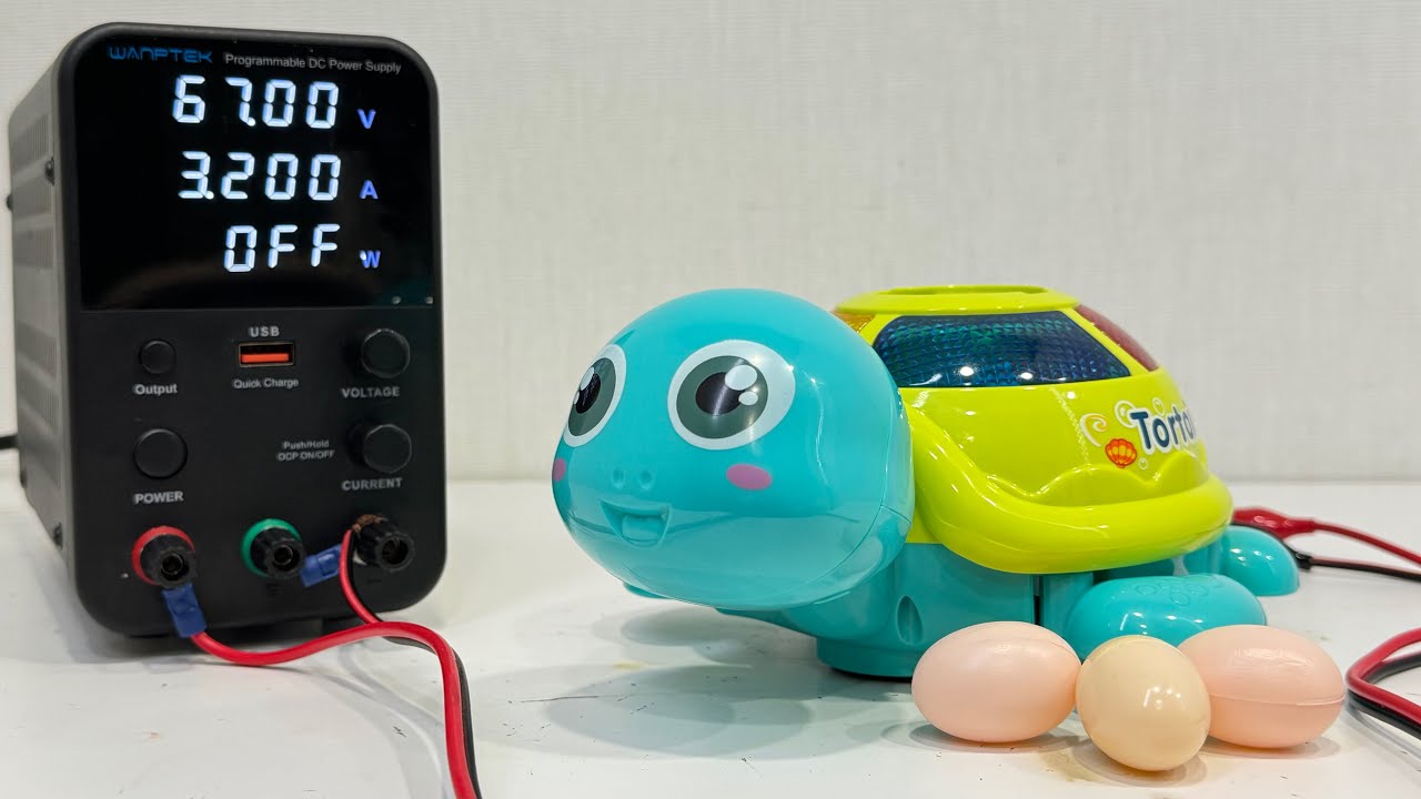 I APPLIED HIGH VOLTAGE to Electric TOYS #40 Dangerous Experiment!