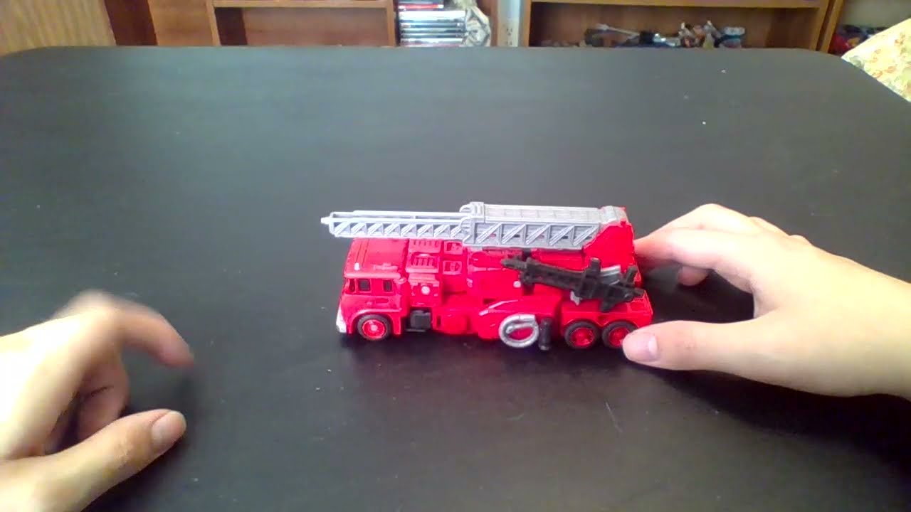 Transformers Kingdom voyager class Inferno - Transforming Weekend.