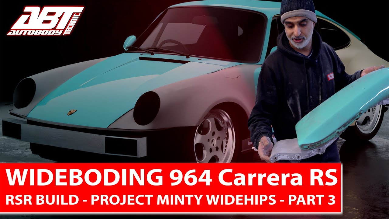 Slicing up a Porsche 964 Carrera RS to Create a Widebody RSR Beast! Part 3 #Porsche #964 #RSR #Build