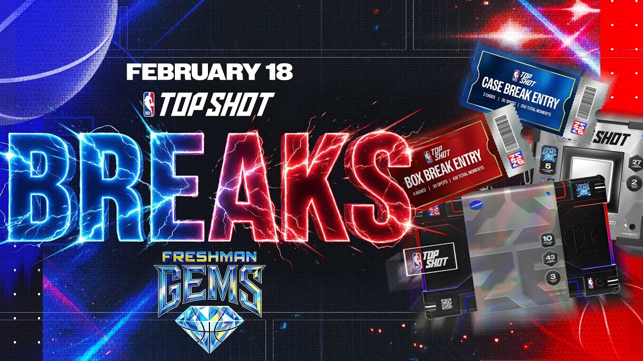 LIVE: NBA Top Shot FRESHMAN GEMS Break 🔥 - Feb 18