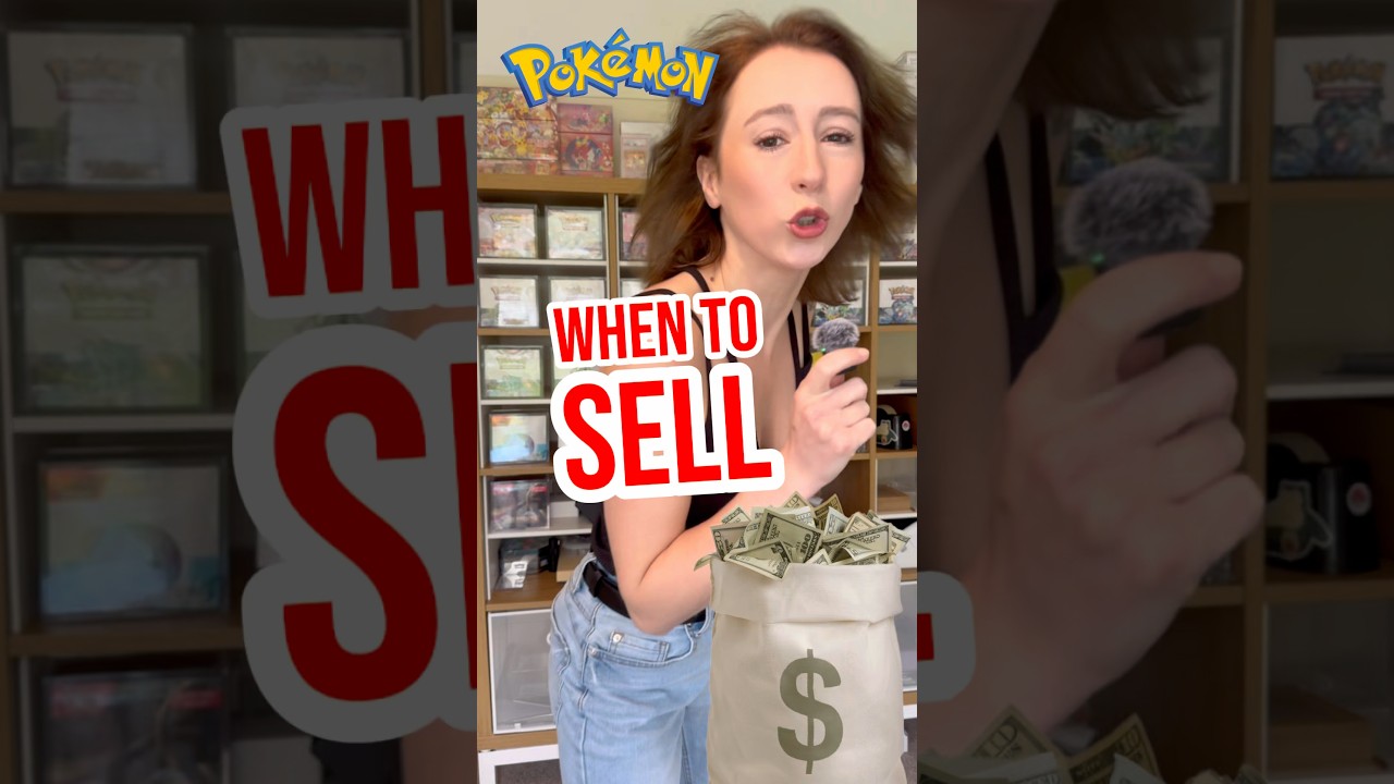 😬 3 Times You Should SELL Your Pok&eacute;mon Investments 🥺 | Pokemon card investing #pokemon