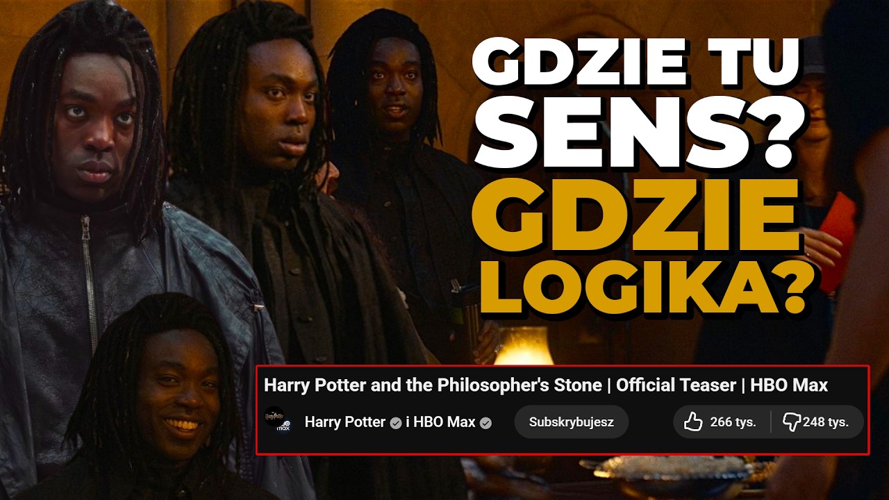 GDZIE TU SENS? Podpalili, teraz będą bohatersko gasić. Harry Potter i NOWY SNAPE W OGNIU KRYTYKI