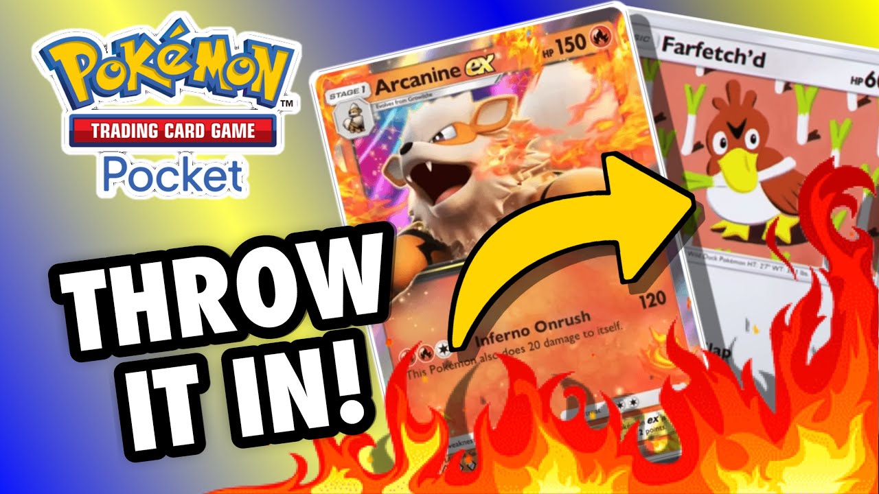 DECK ISN'T COMPLETE? THROW IN SOME FARFETCH'D! | Pokémon Pocket!
