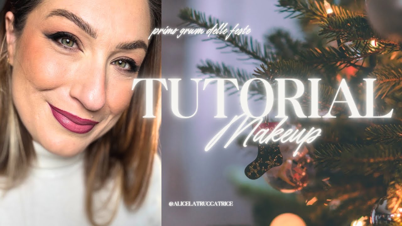 MAKEUP DELLE FESTE | #grwm #alicelatruccatrice #makeuptutorial #affiliate 
