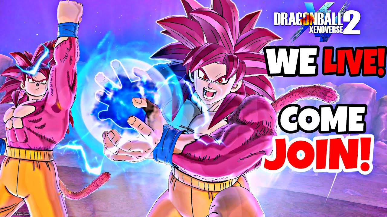 CHALLENGING OUR VIEWERS TO A 2V2 STREAM! COME JOIN!-DRAGONBALL XENOVERSE 2