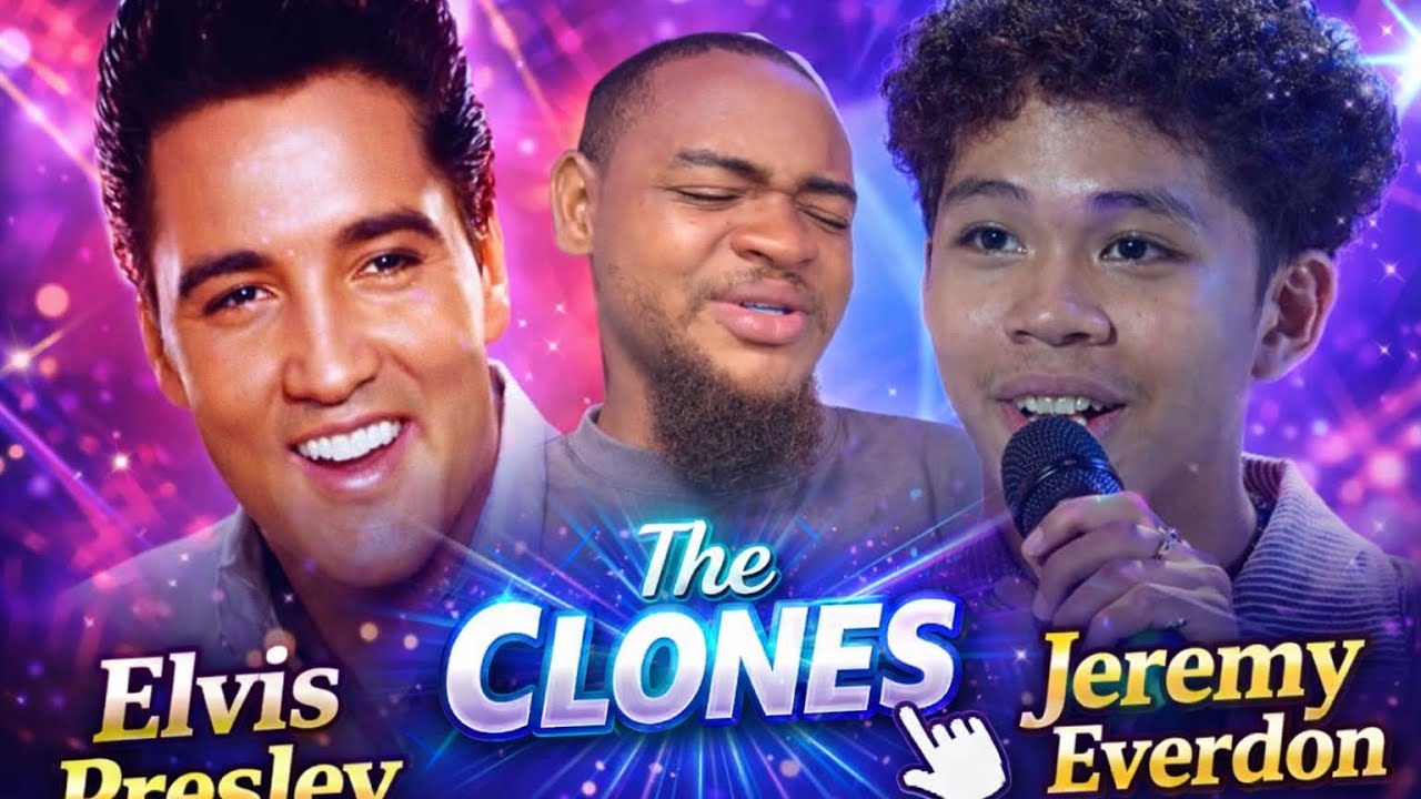 JEROME EVARDOME - clone of ELVIS PRESLEY  Sound Exactly Like the Legend! REACTION 