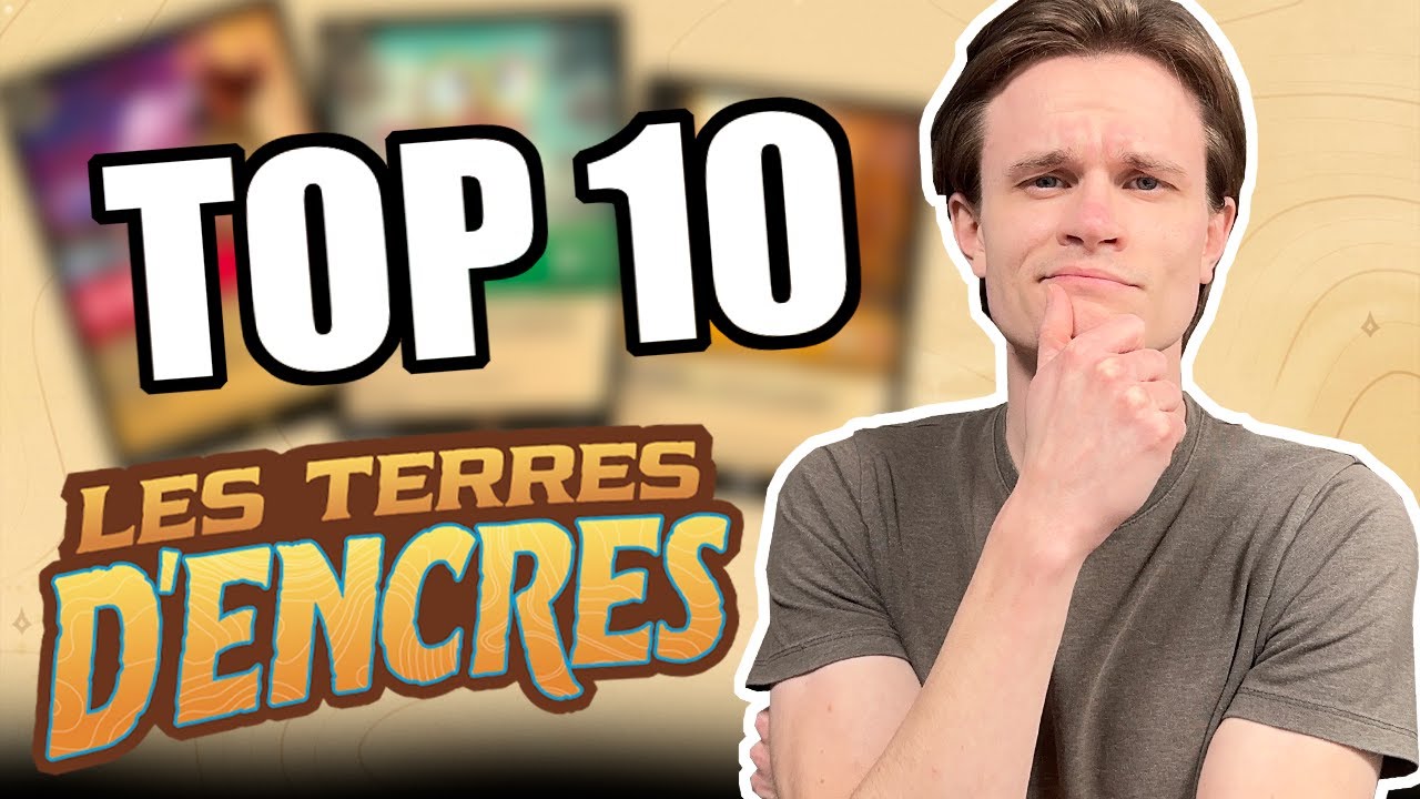 MON TOP 10 DES CARTES DES TERRES D’ENCRES !!!  - LORCANA SET 3