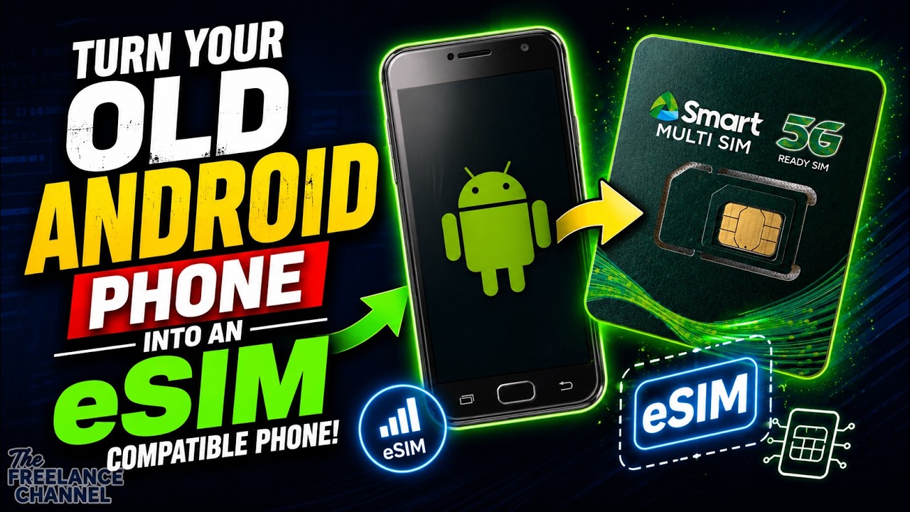 Turn Your OLD Android Phone Into An eSIM Compatible Phone!