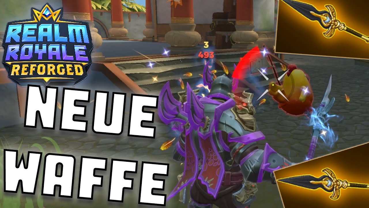 Realm Royale Reforged, Die neue Warrior Waffe!!! / German Gameplay