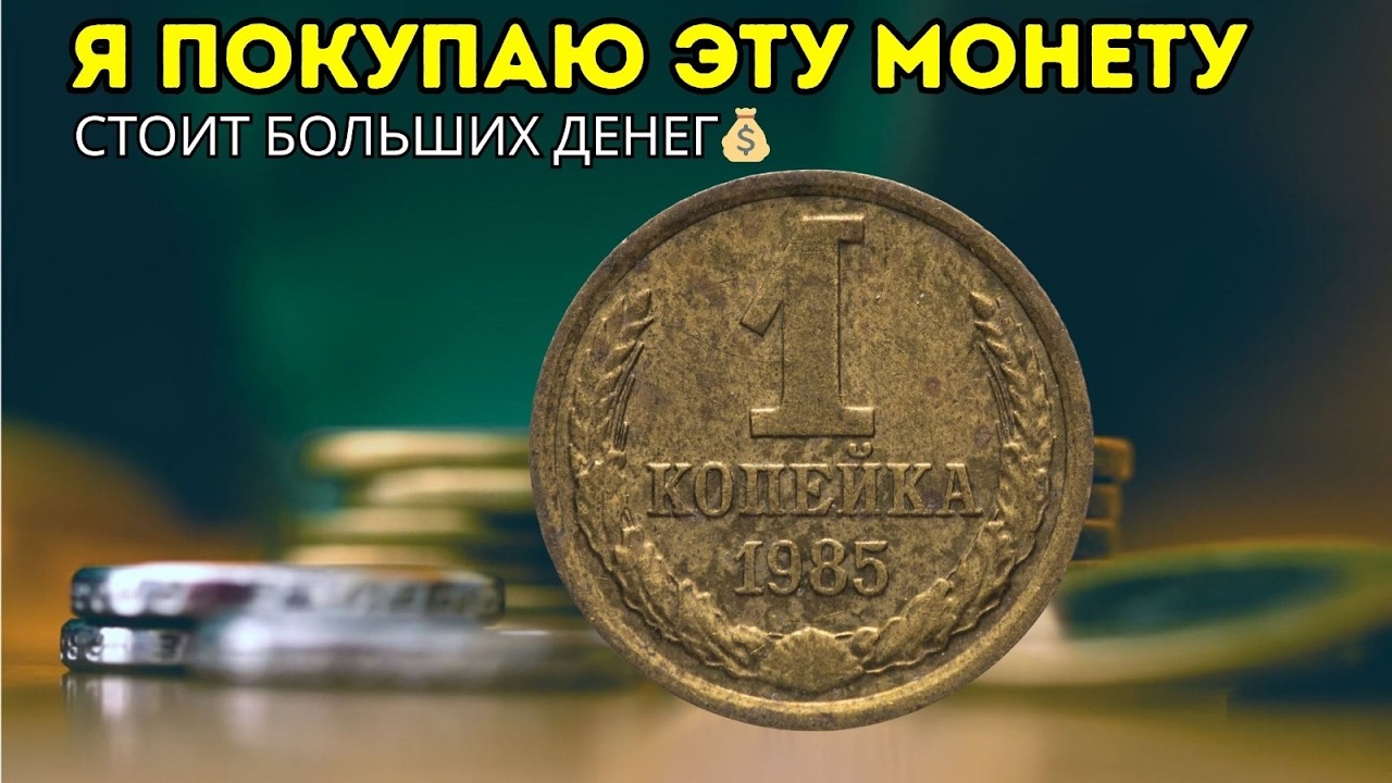 Я покупаю эту однокопеечную монету за миллионы — у тебя есть такая?