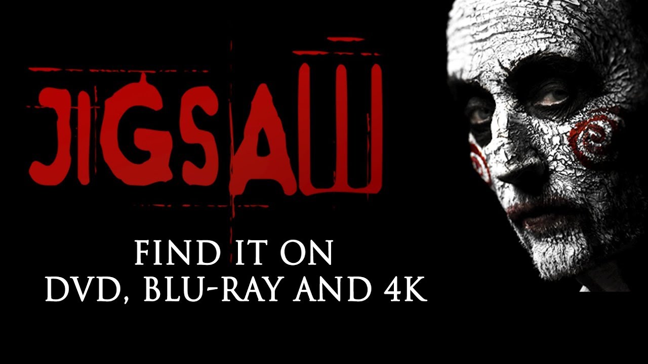 JIGSAW : On DVD, Blu-ray, 4K & Digital [NEW TRAILER]