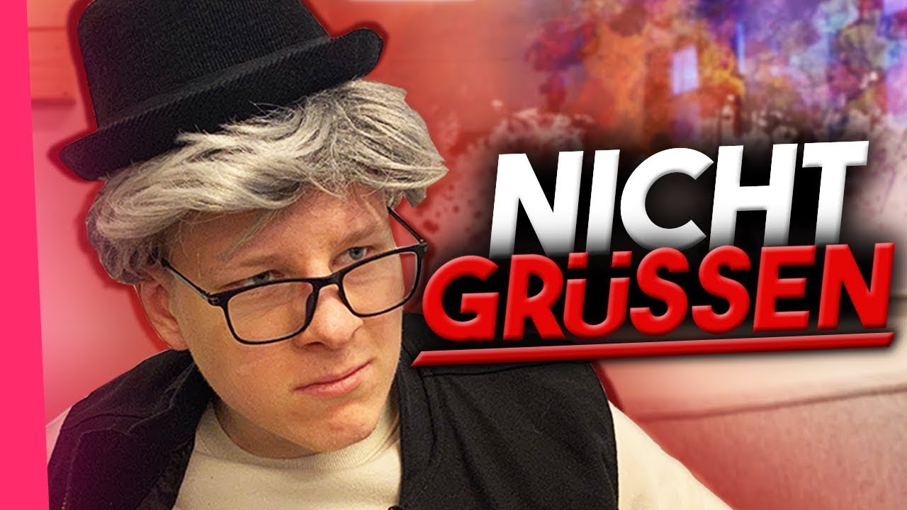 Wenn jemand nicht grüßt.