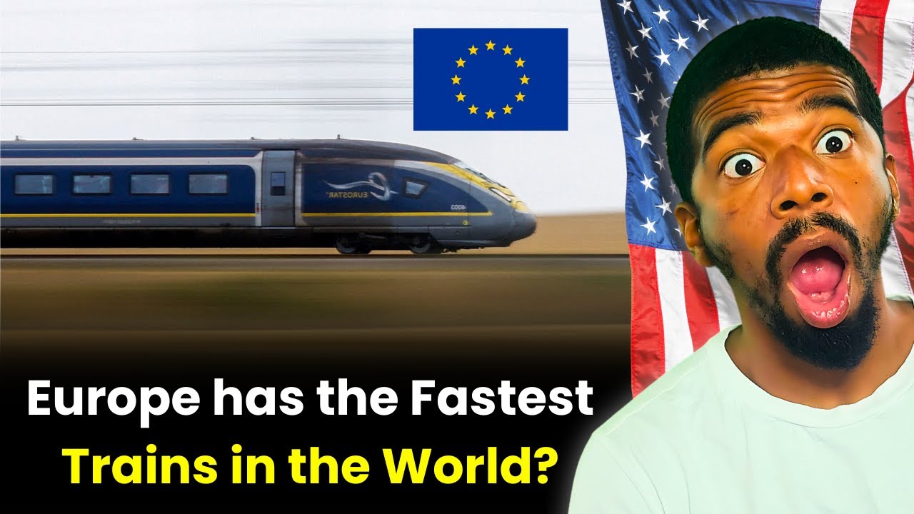 European High Speed Trains | American Reacts