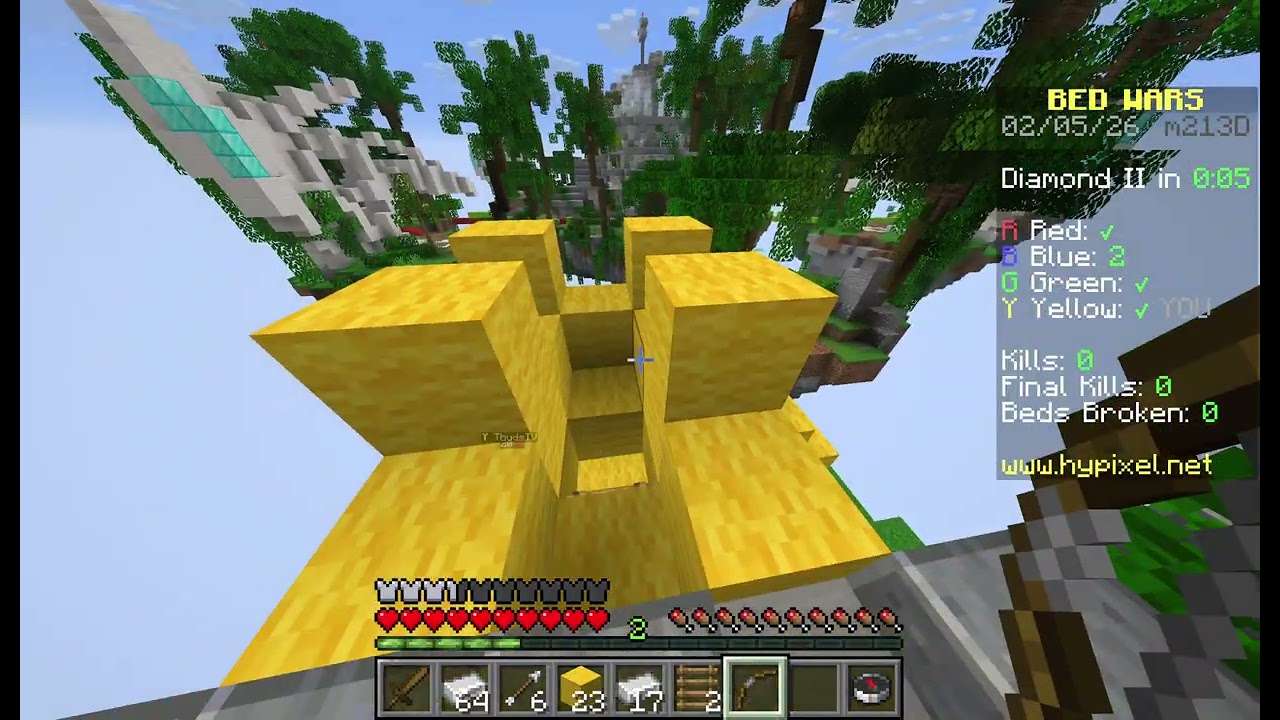 minecraft hypixel bedwars