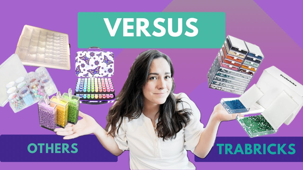 Carrying Capacity of Cateared’s Trabricks vs Other Diamond Painting Storage Containers