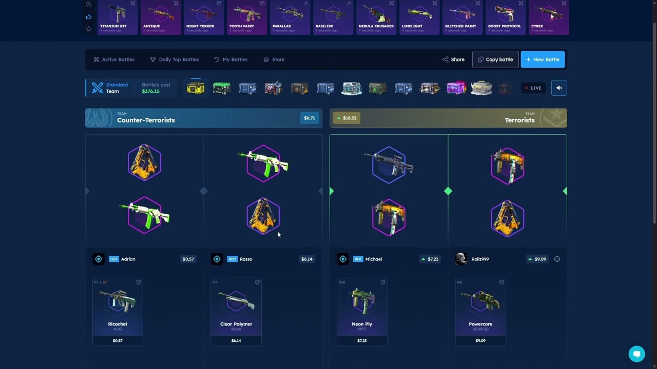 The Luck Came At The Perfect Second CS2 | CSGOSKINS Promo code