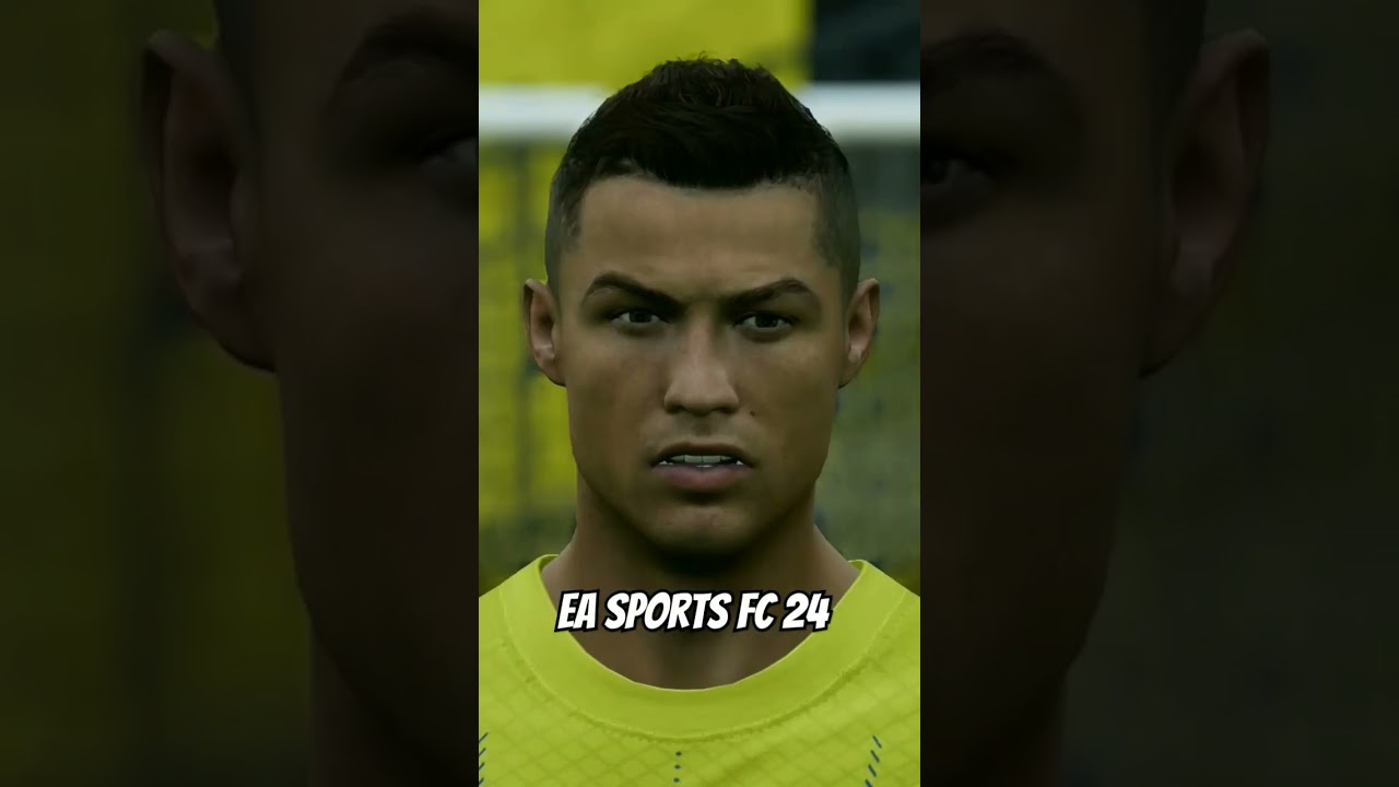 Cristiano Ronaldo EA Sports FC 24 vs Efootball 24 Face Comparison