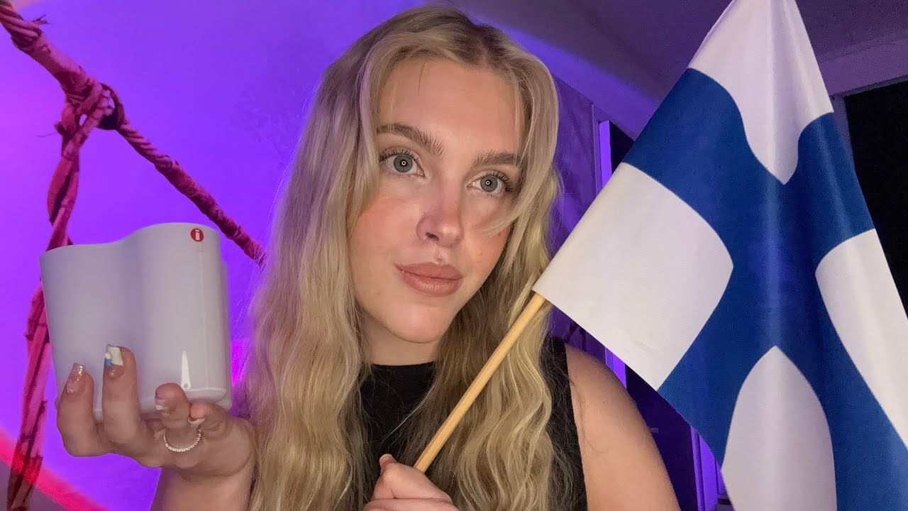 ASMR in my native language 🦢| whispering in finnish | kuiskailuvideo suomeksi