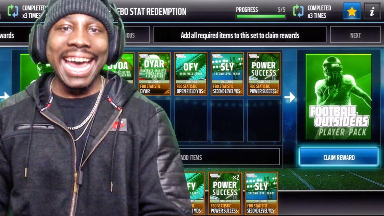 ОТКРЫТИЕ ПАКОВ FOOTBALL OUTSIDERS И ПОМОЩЬ ПО ПРОГРАММЕ! Madden Mobile 17 Геймплей, эп. 17