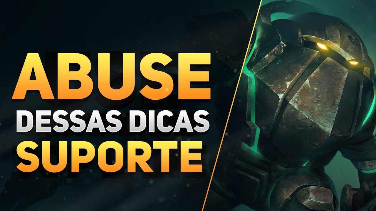 Abuse dessas DICAS para SUBIR de ELO como SUPORTE - League of Legends
