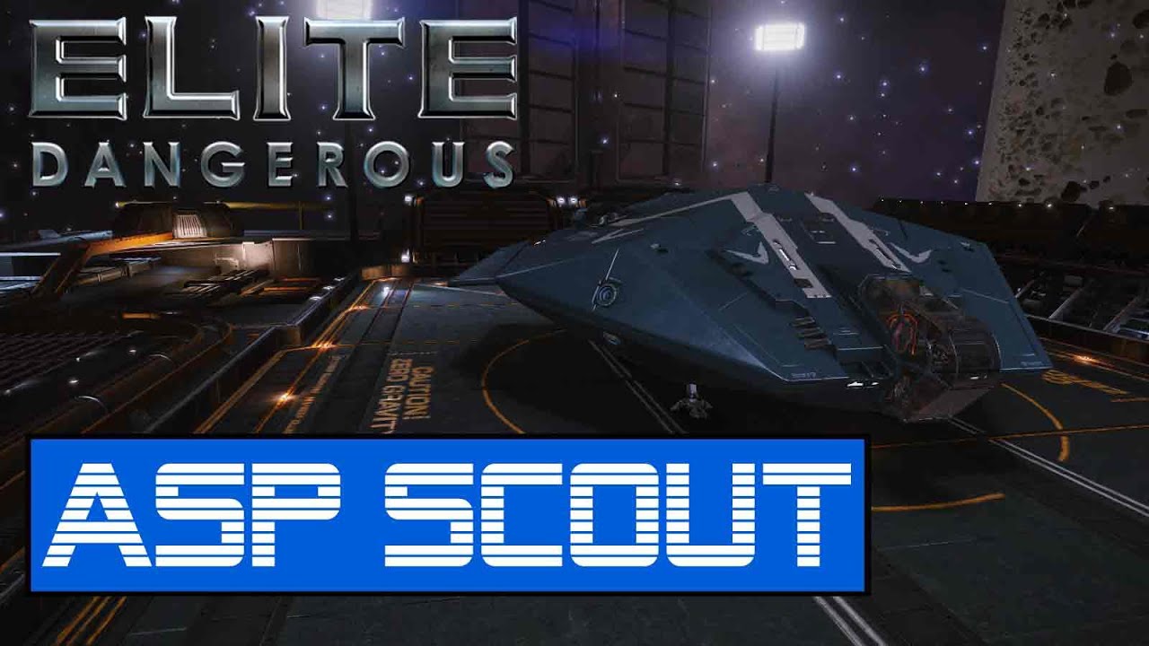 Об Elite: Dangerous - Самый спорный из кораблей? - обзор Asp Scout