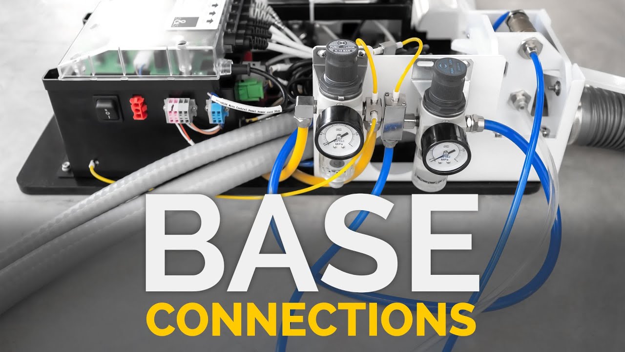 How to CONNECT a DENTAL UNIT | All pipes and wires
